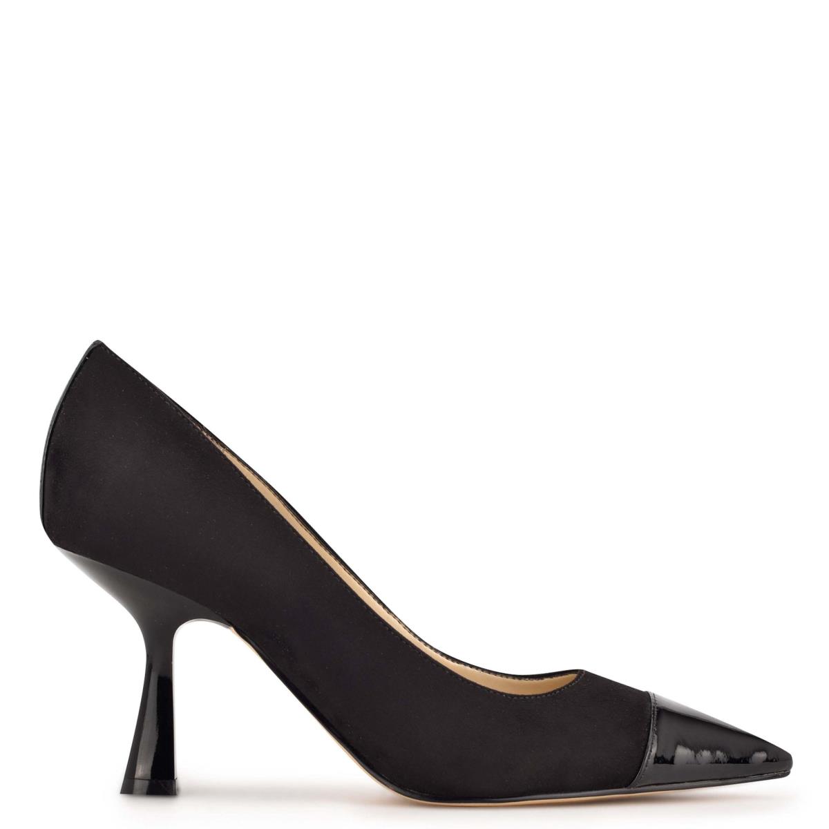 Dámské Lodičky Nine West Hippa Pointy Špicí Černé | 0693WCPTU