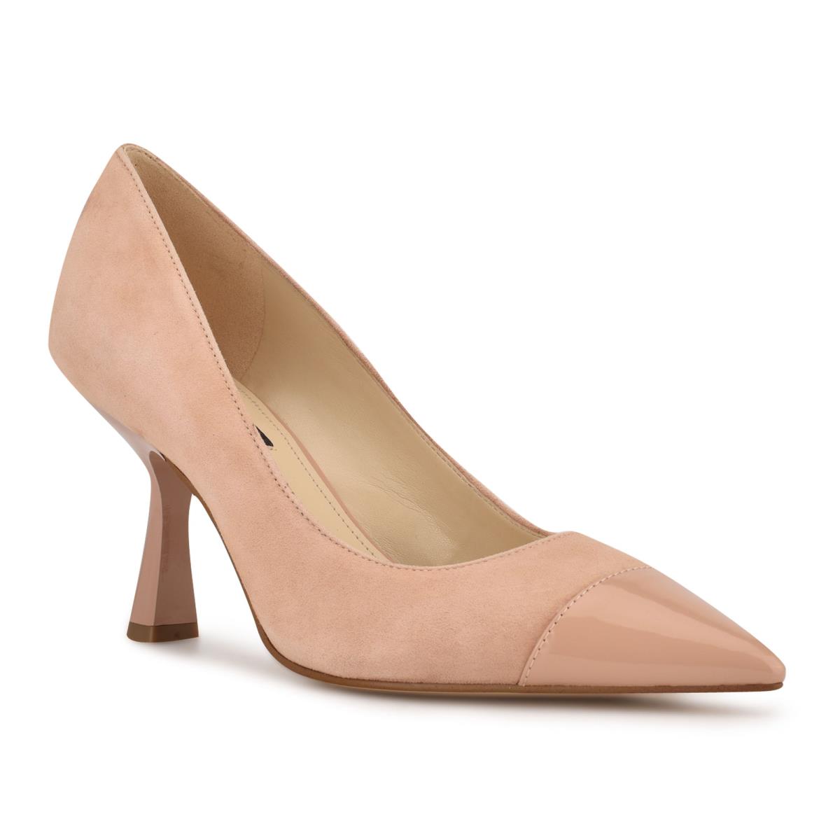 Dámské Lodičky Nine West Hippa Pointy Špicí Béžový | 3617NJRCH