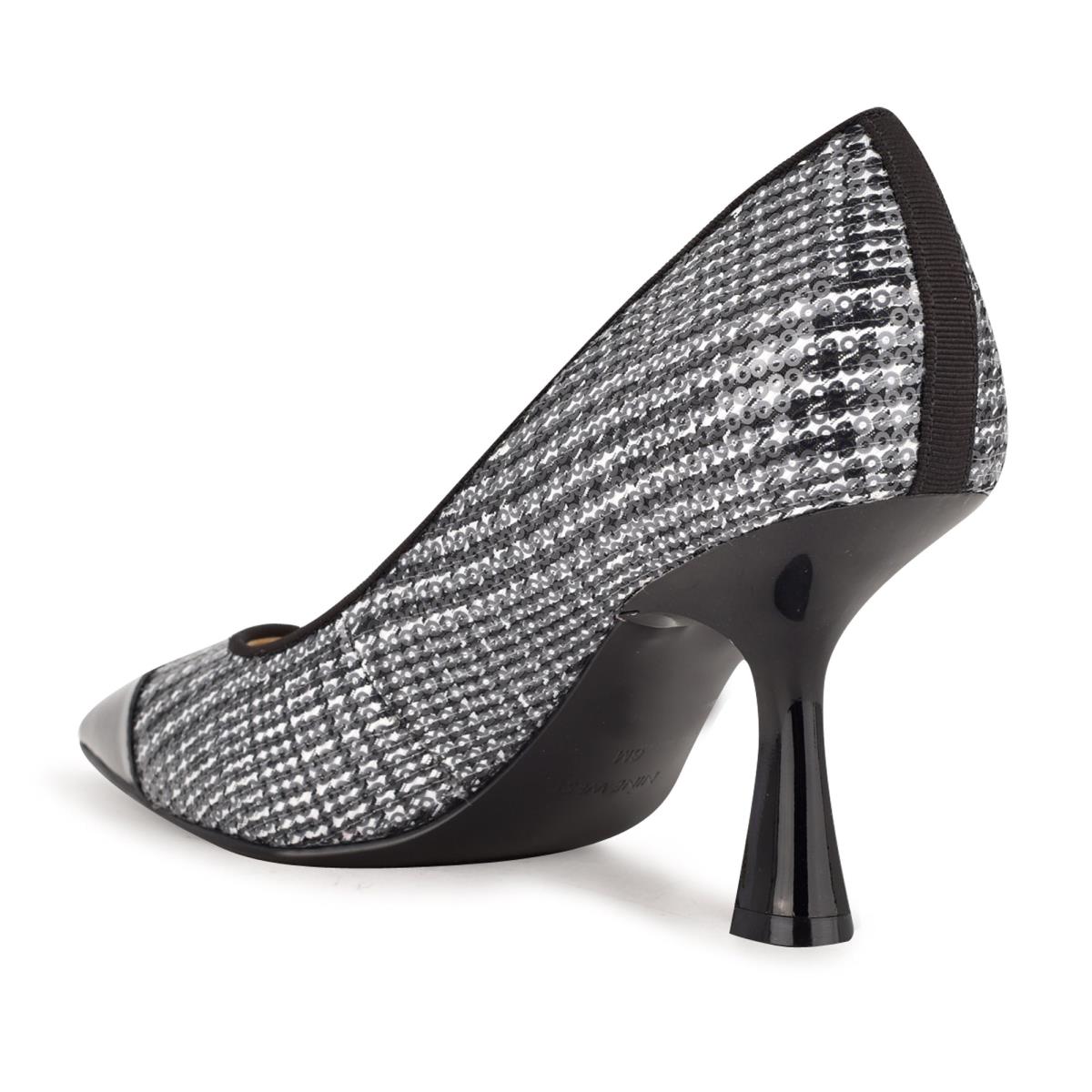 Dámské Lodičky Nine West Hippa Pointy Špicí Černé | 4153AZTYU