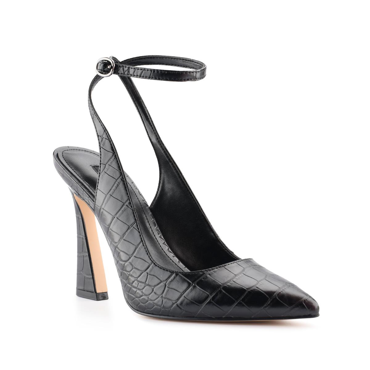 Dámské Lodičky Nine West Tabita Ankle Páskové Šaty Černé | 9364KLOIM