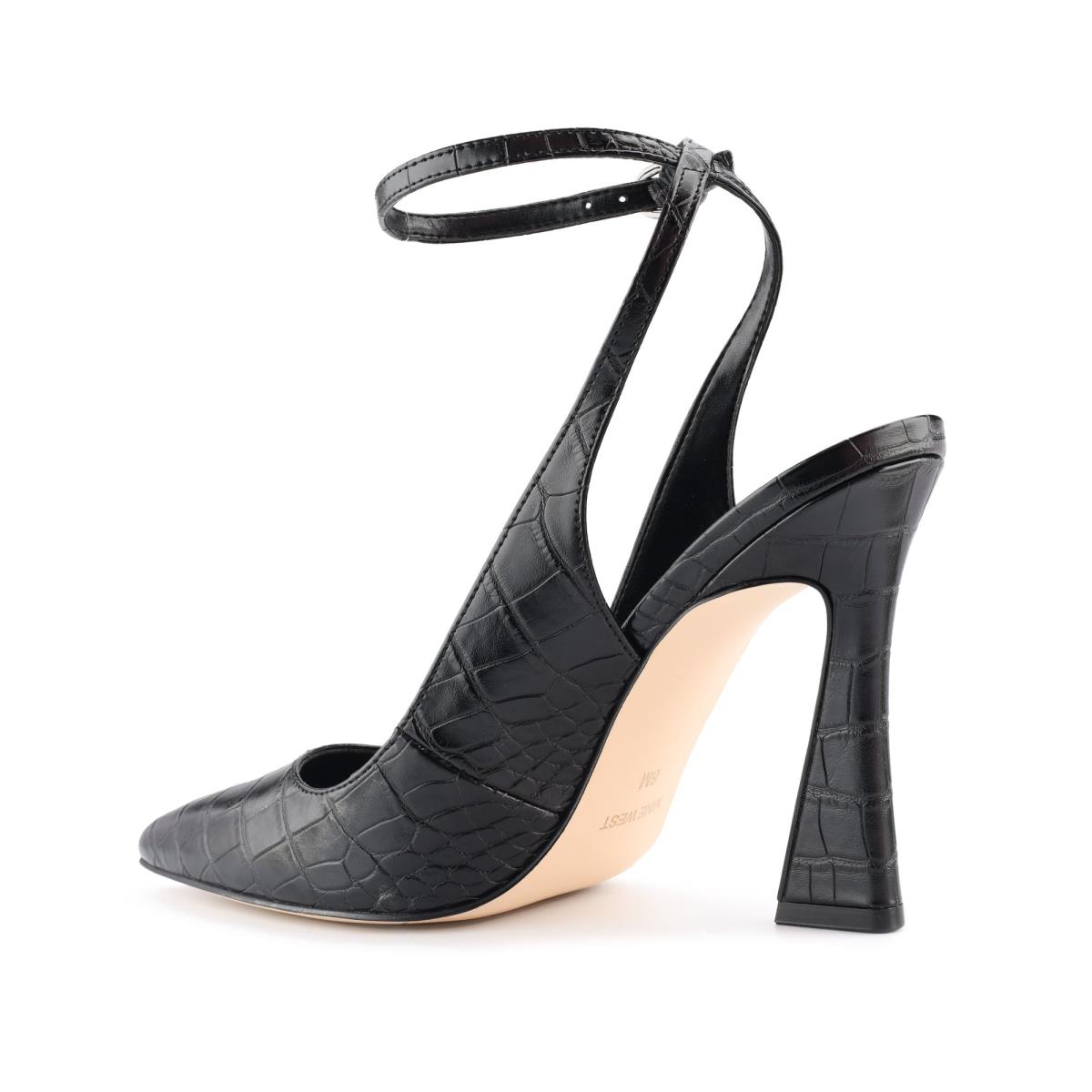 Dámské Lodičky Nine West Tabita Ankle Páskové Šaty Černé | 9364KLOIM