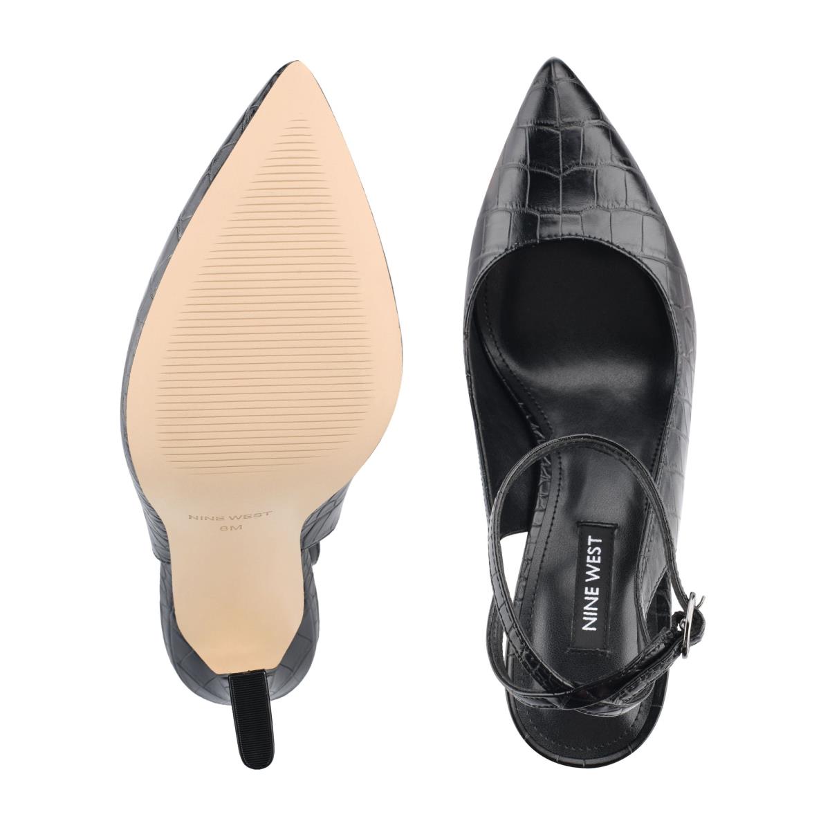 Dámské Lodičky Nine West Tabita Ankle Páskové Šaty Černé | 9364KLOIM