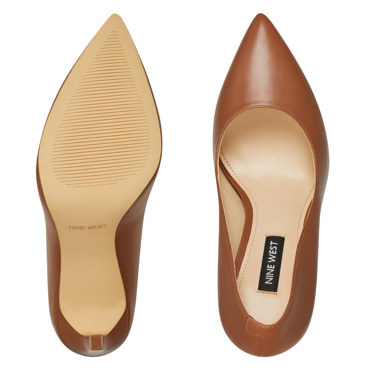 Dámské Lodičky Nine West Tatiana Pointy Špicí Světle Hnědé | 3297LTUWY