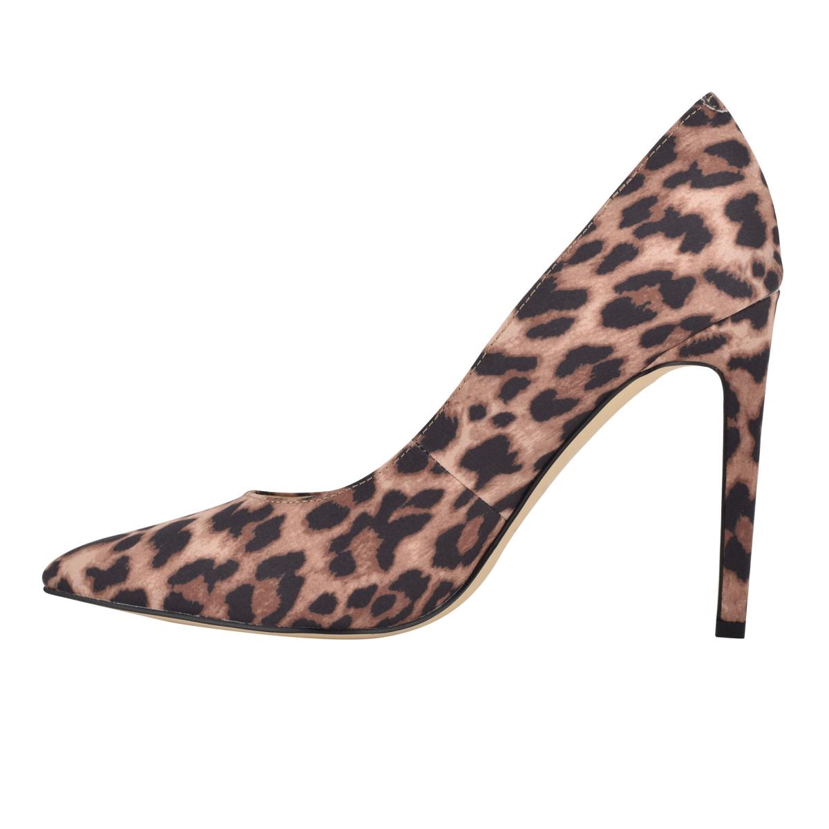 Dámské Lodičky Nine West Tatiana Pointy Špicí Leopard | 5147FIALN