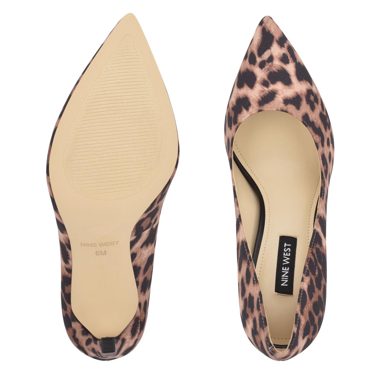 Dámské Lodičky Nine West Tatiana Pointy Špicí Leopard | 5147FIALN