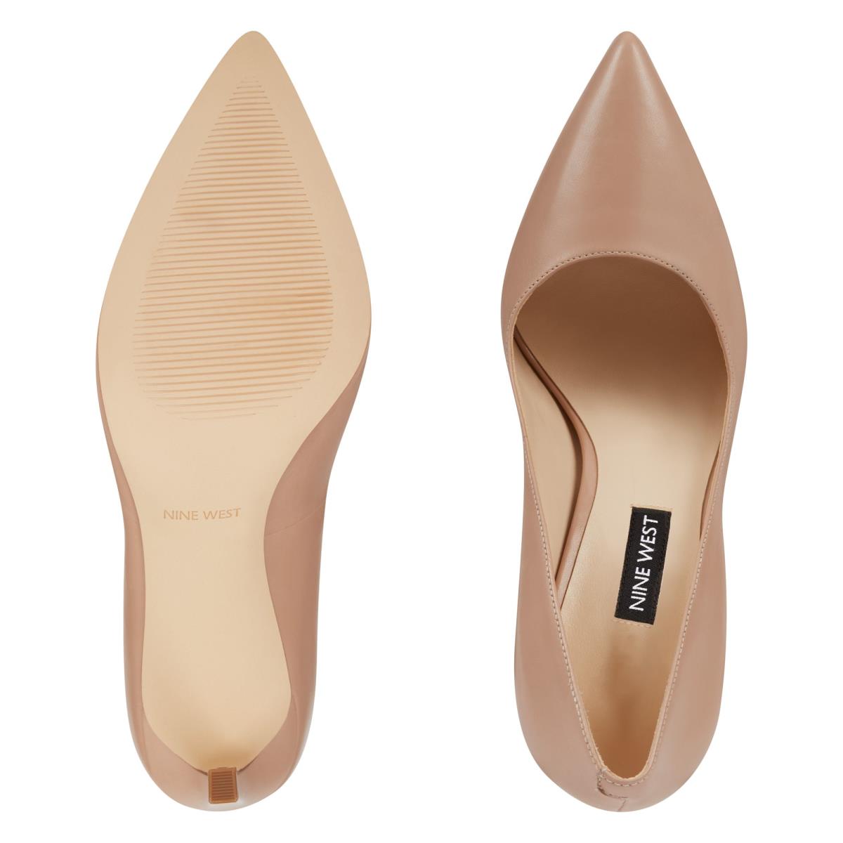 Dámské Lodičky Nine West Tatiana Pointy Špicí Béžový | 6859LMNAJ