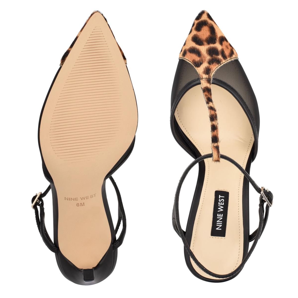 Dámské Lodičky Nine West Terrah Šaty Leopard | 8926YIBMA