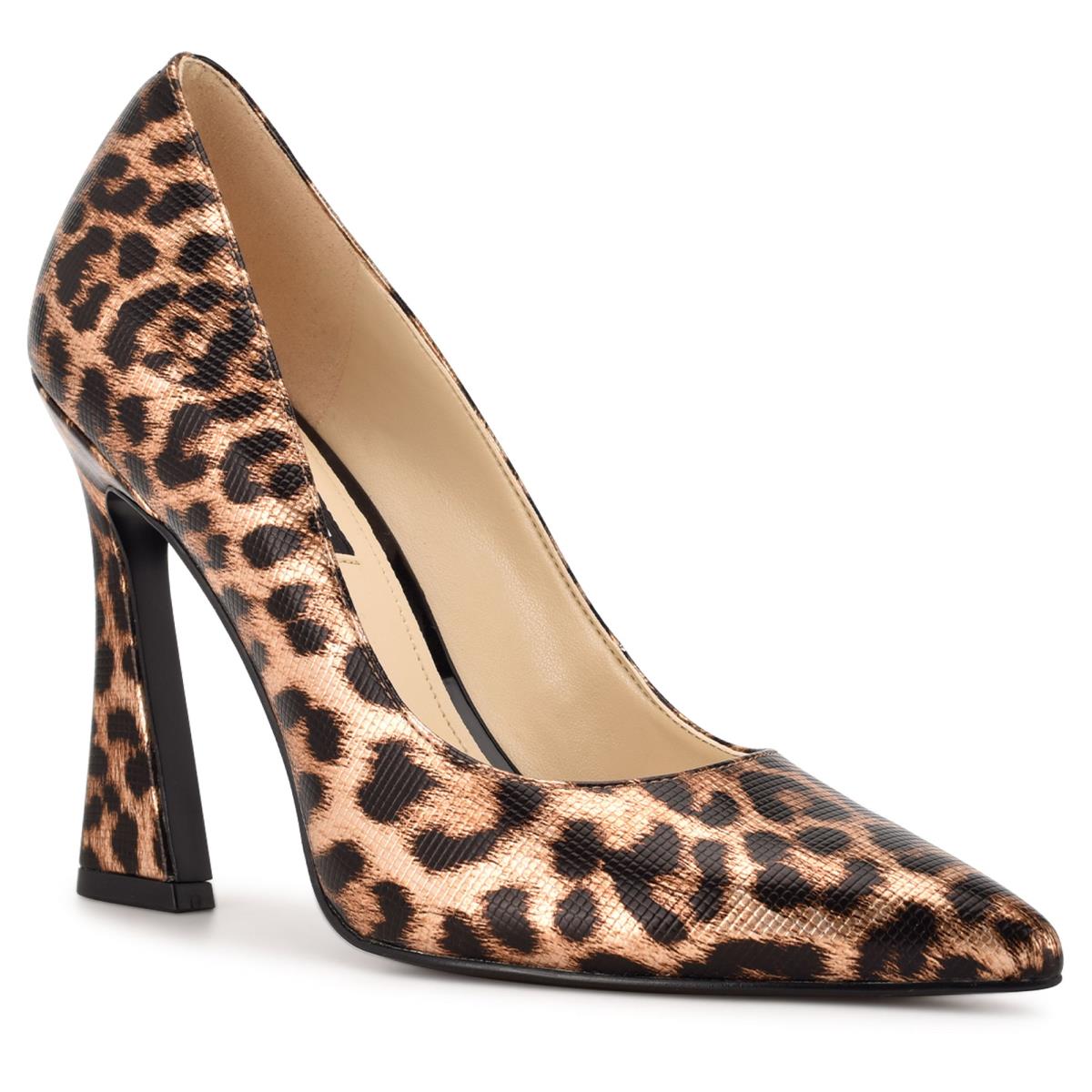 Dámské Lodičky Nine West Trendz Pointy Špicí Leopard | 1938YGEXK