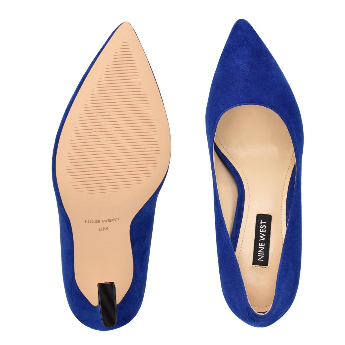 Dámské Lodičky Nine West Trendz Pointy Špicí Tmavě Blankyt | 3269QOIPC