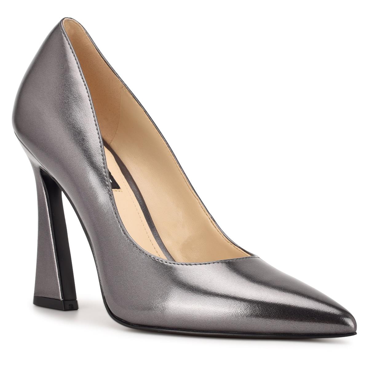 Dámské Lodičky Nine West Trendz Pointy Špicí Stříbrné | 7952DIJQG