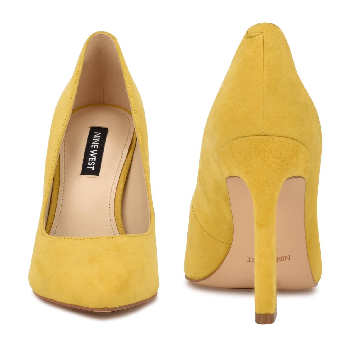 Dámské Lodičky Nine West Trendz Pointy Špicí Žluté | 8547BUXKC