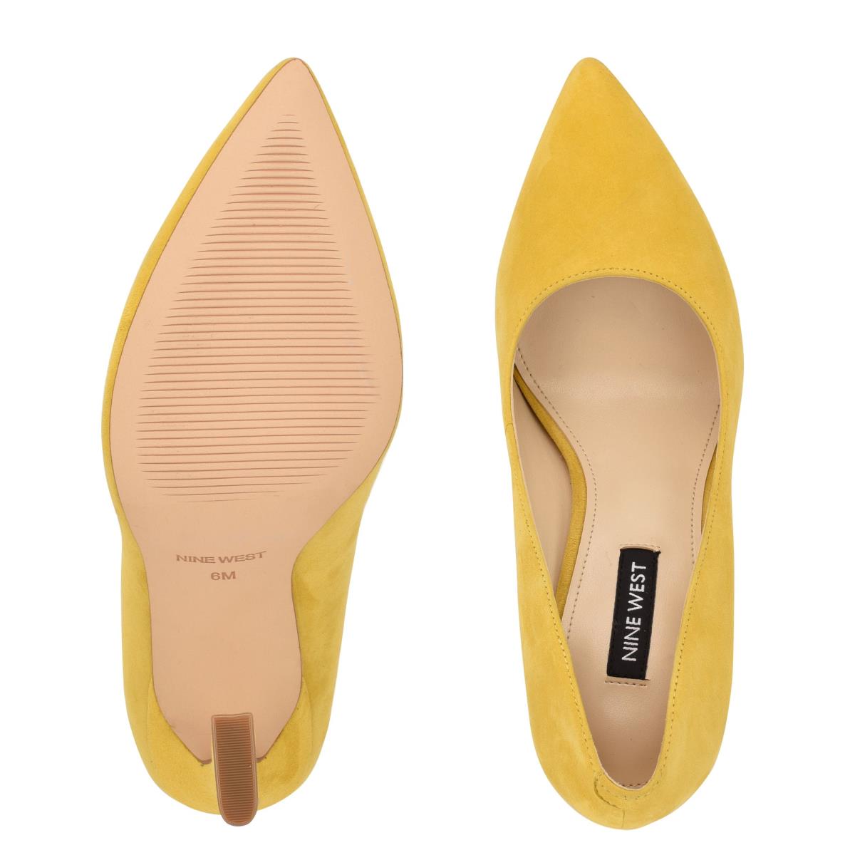 Dámské Lodičky Nine West Trendz Pointy Špicí Žluté | 8547BUXKC