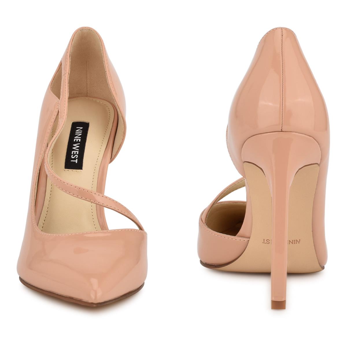 Dámské Lodičky Nine West Twirl Pointy Špicí Béžový | 9728RQGAC