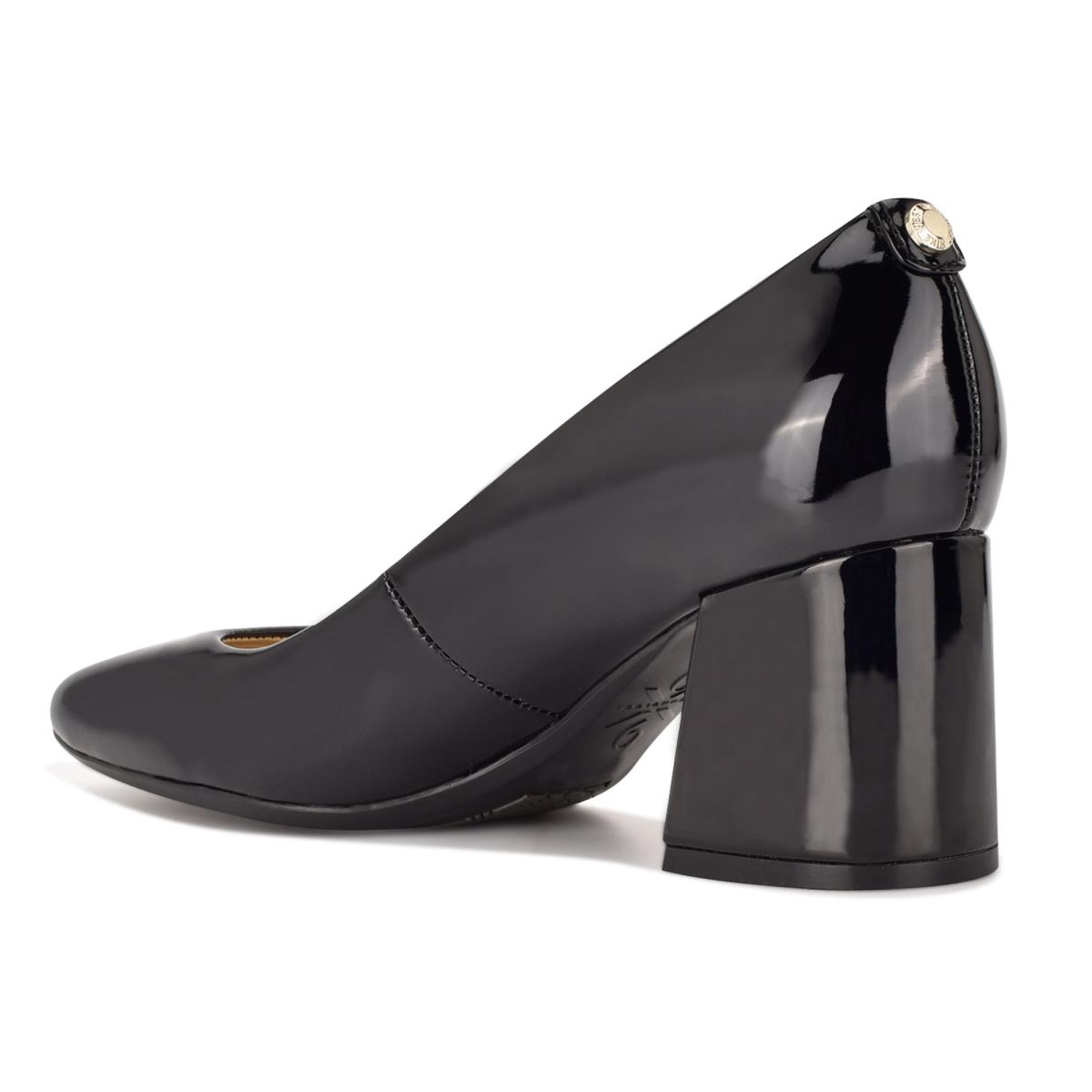 Dámské Lodičky Nine West Vibe 9x9 Block Heel Černé | 1764ZLVXH