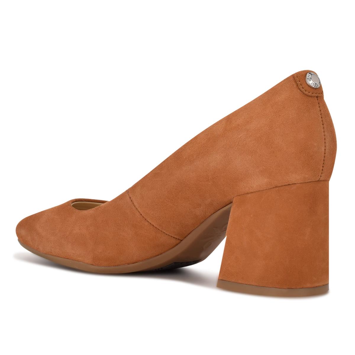 Dámské Lodičky Nine West Vibe 9x9 Block Heel Hořčice | 7986AIDGR