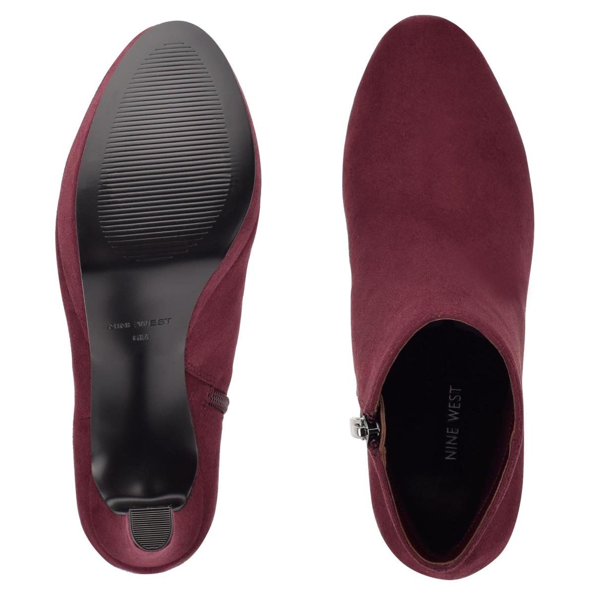 Dámské Nízké Kozačky Nine West Glowup Platformy Claret | 5438AHGLF