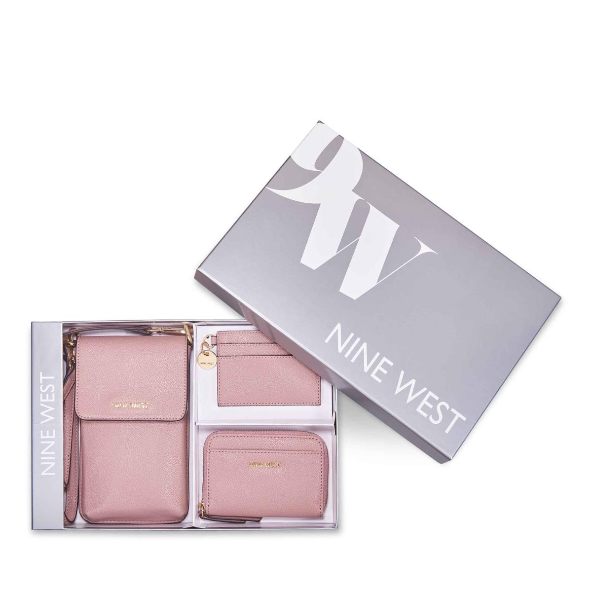 Dámské Peněženky Nine West Azalea 3 Piece Box Set Růžové | 3456XSPLE