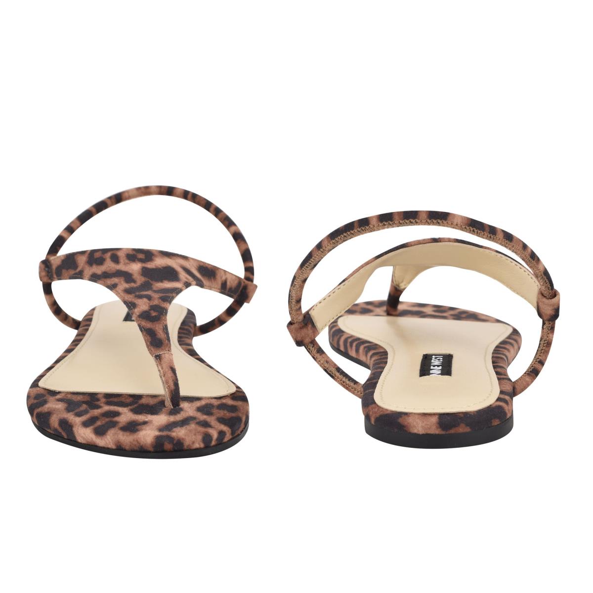 Dámské Ploché Sandály Nine West Braydin Stretch Leopard | 5043PVOCD