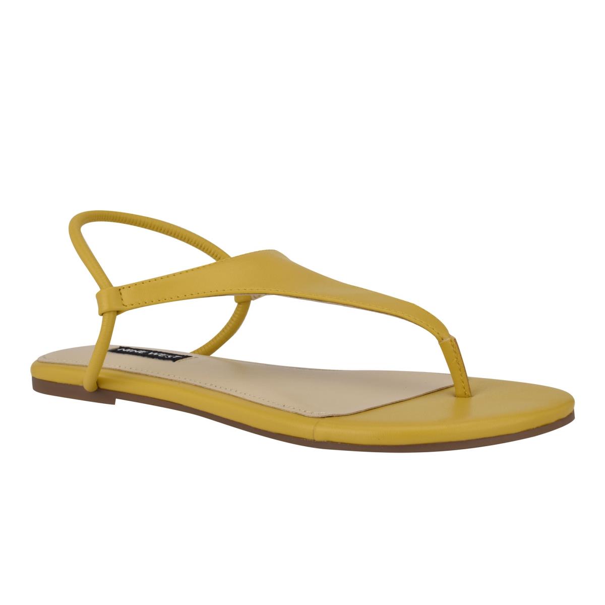 Dámské Ploché Sandály Nine West Braydin Stretch Žluté | 6091UFLWS