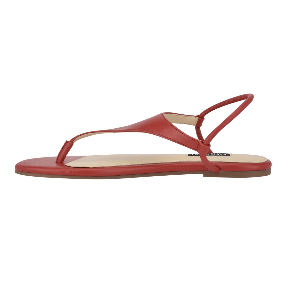 Dámské Ploché Sandály Nine West Braydin Stretch Červené | 9764VTYMI