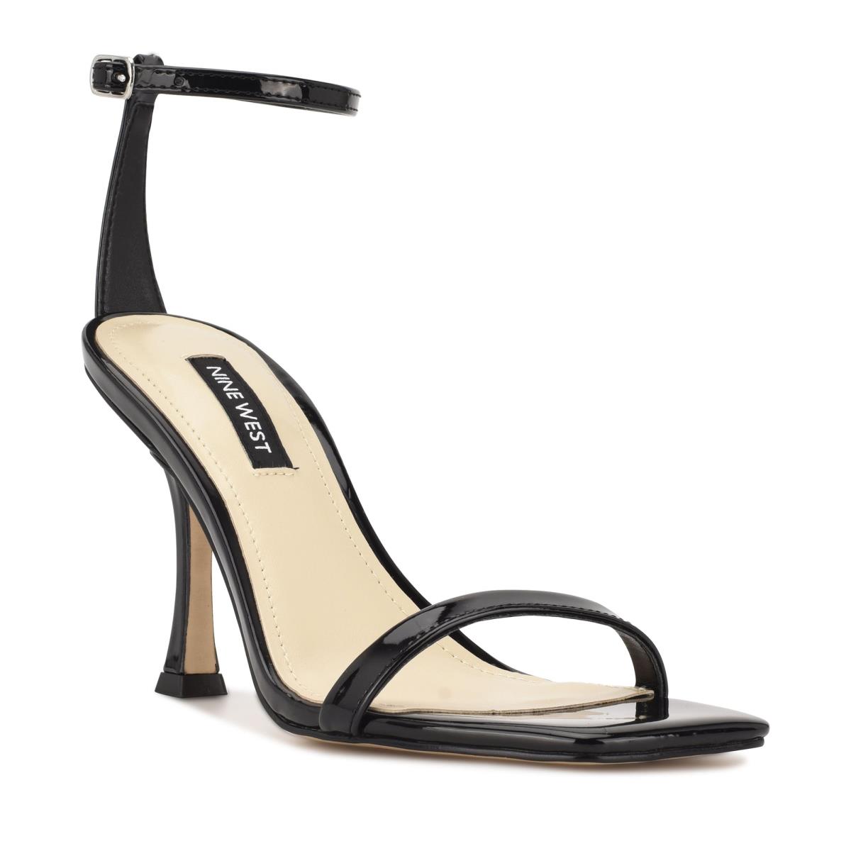 Dámské Páskové Sandály Nine West Yess Ankle Černé | 3861FYQUD