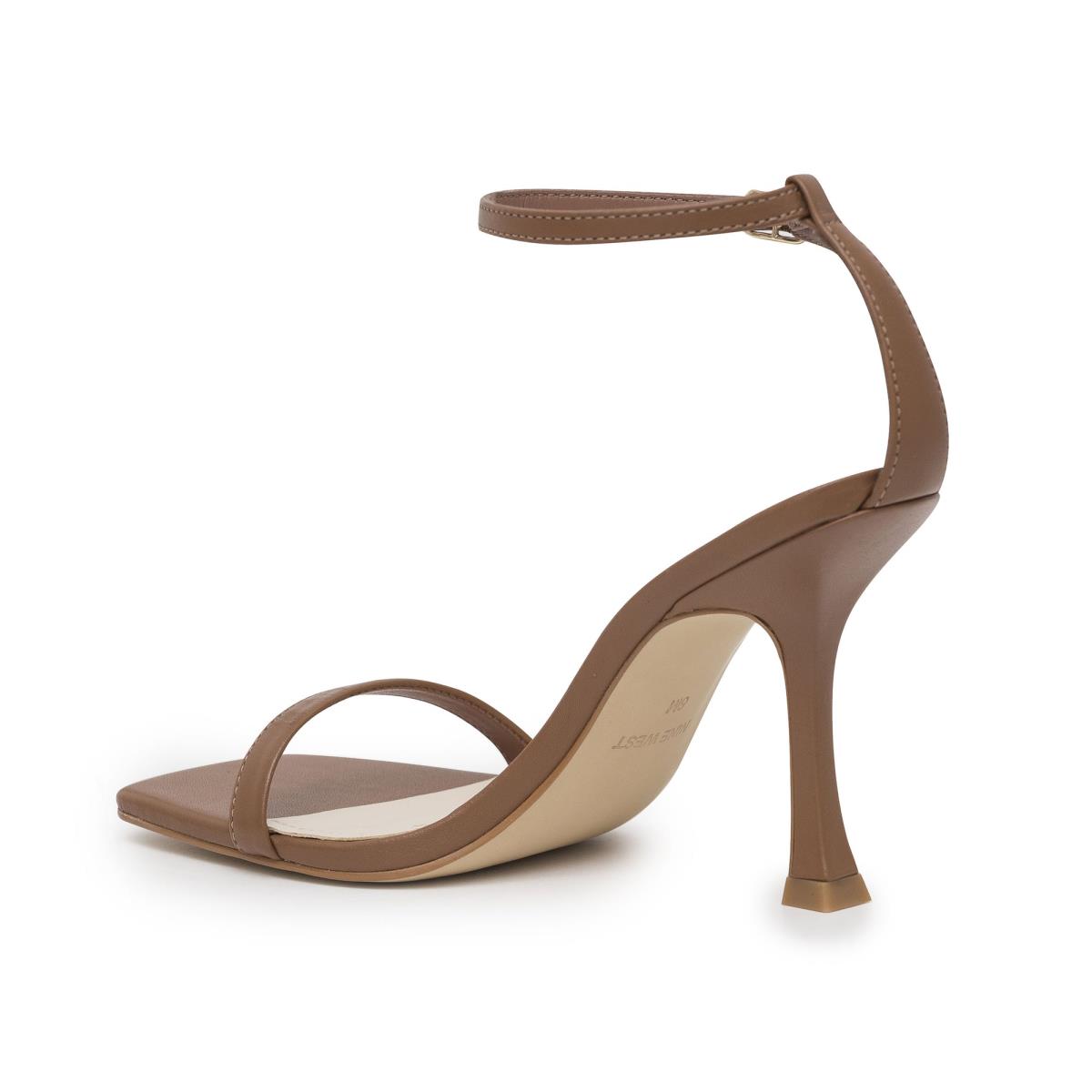 Dámské Páskové Sandály Nine West Yess Ankle Světle Hnědé | 3960JANCH