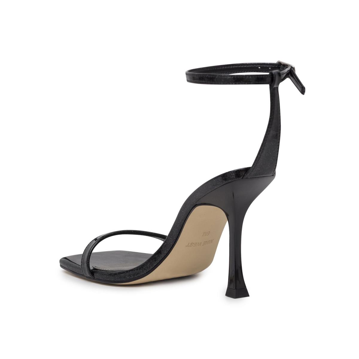 Dámské Páskové Sandály Nine West Yess Ankle Černé | 4120USELP