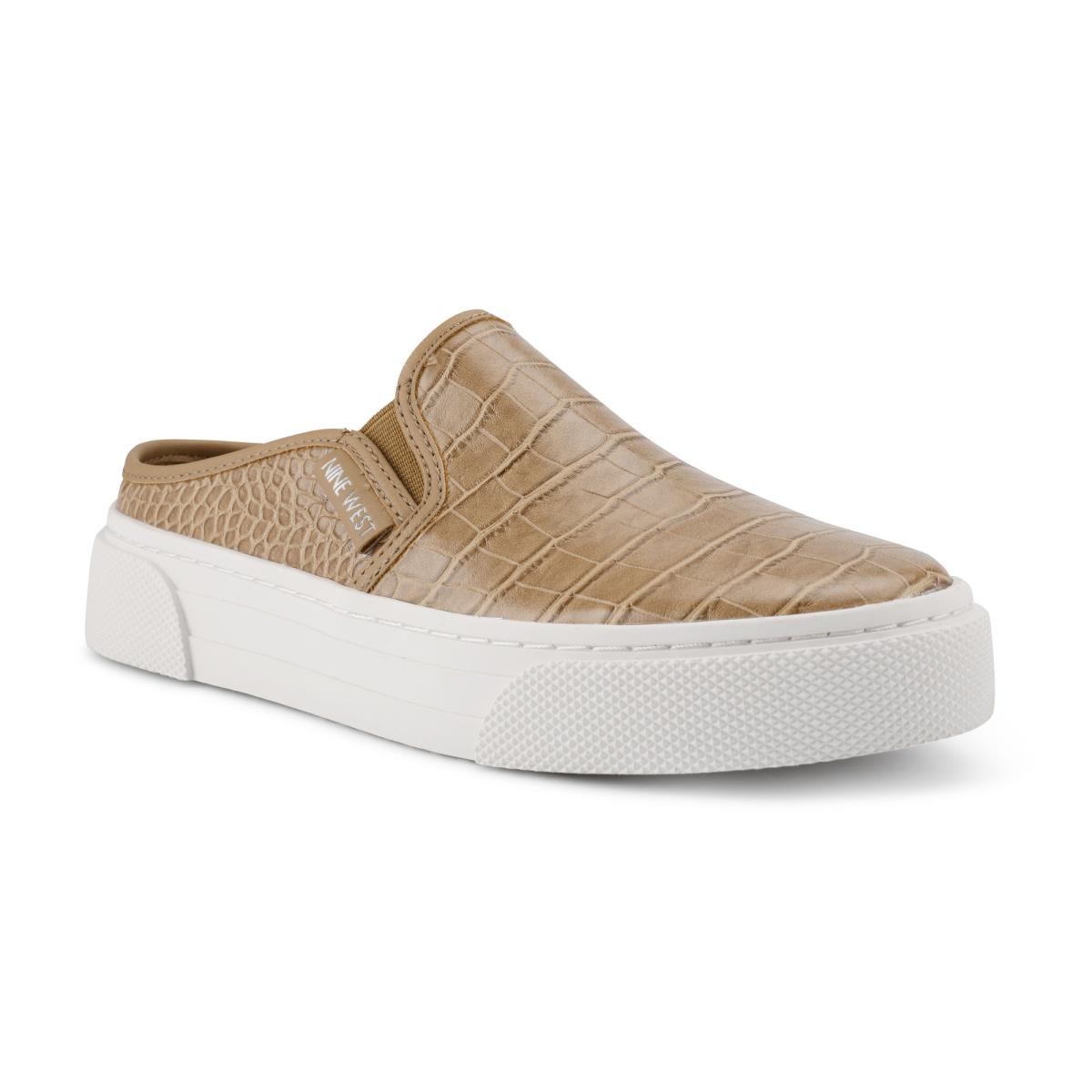 Dámské Slip On Sneaker Nine West Hayzel Hadí Kůže Hnědé | 5781RJZXN