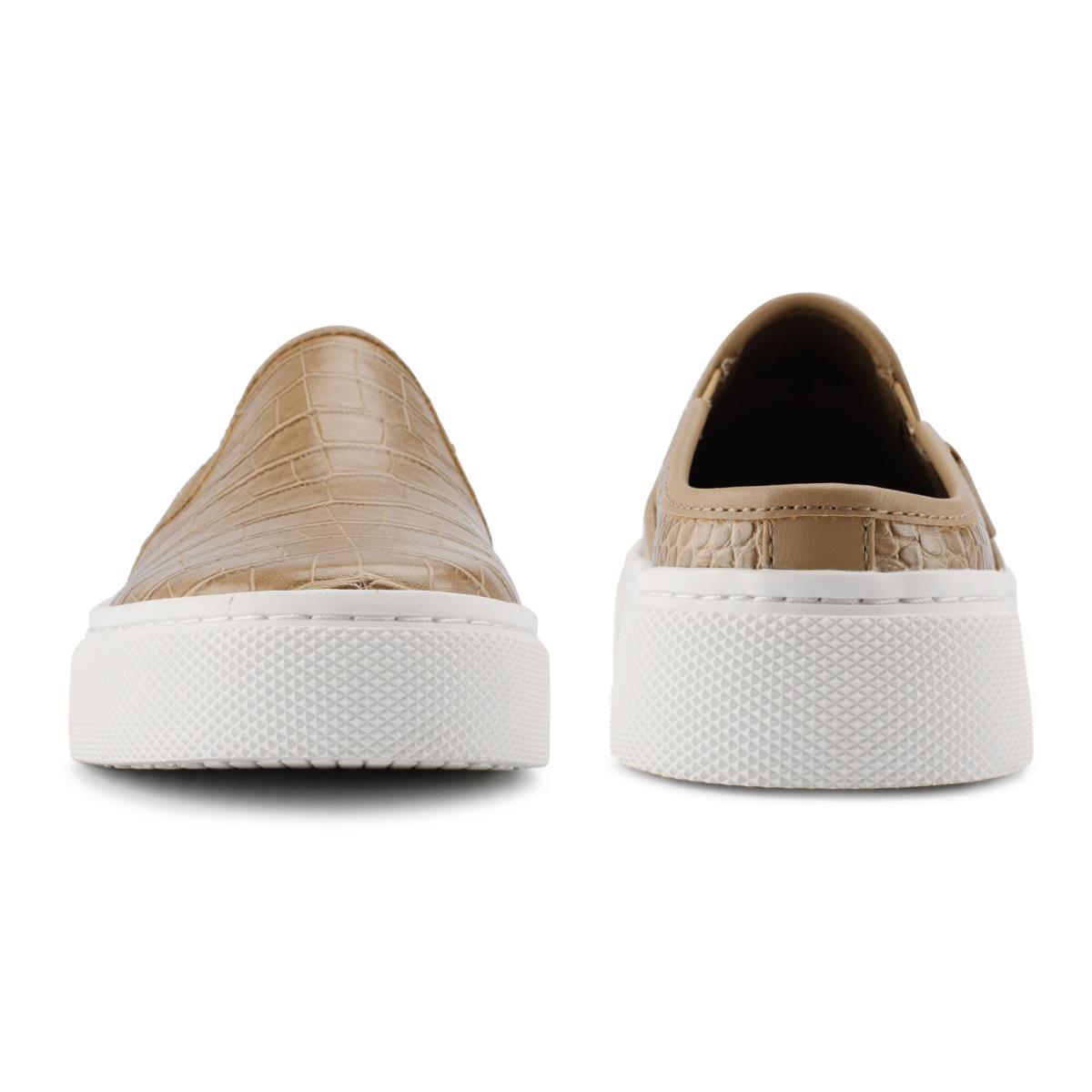 Dámské Slip On Sneaker Nine West Hayzel Hadí Kůže Hnědé | 5781RJZXN