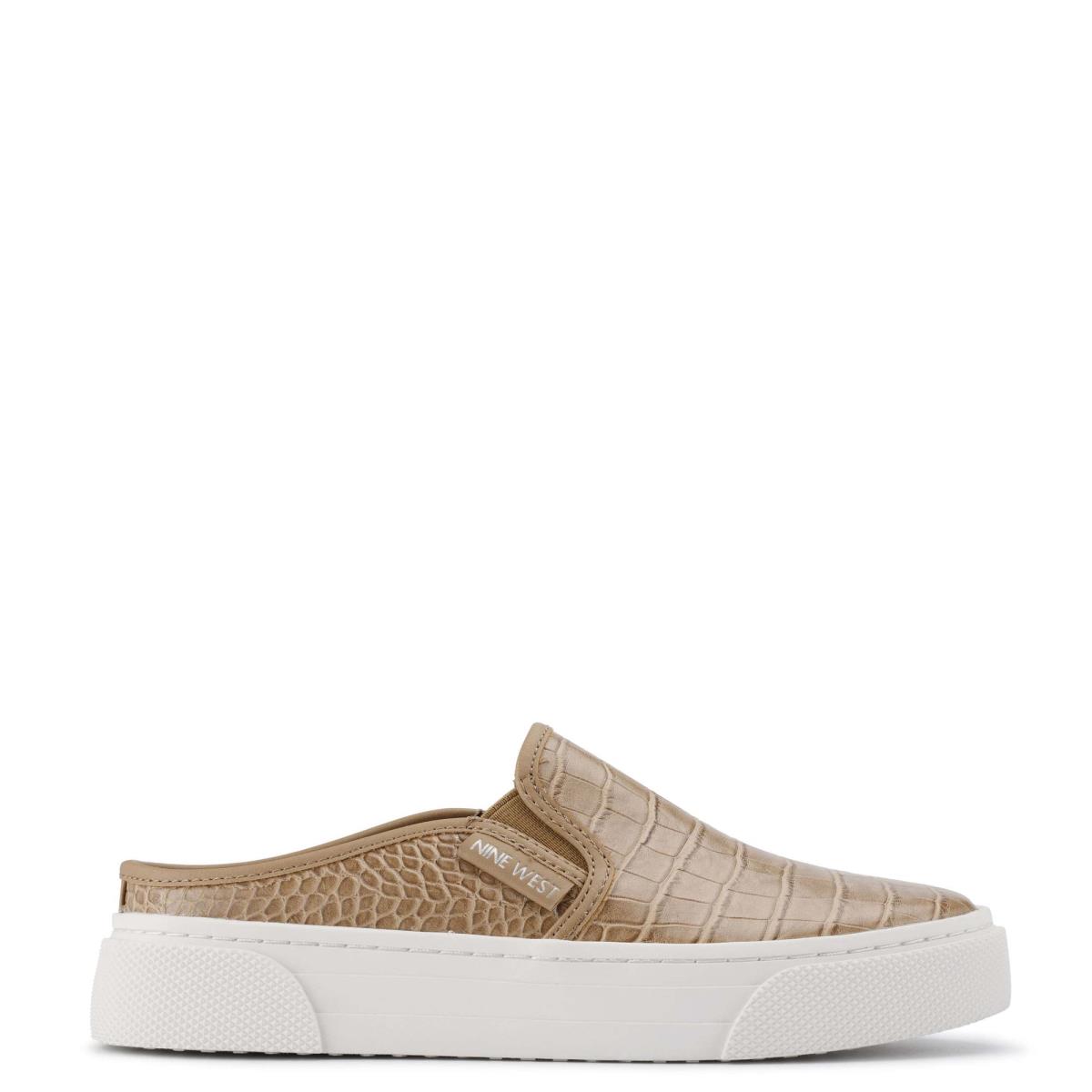 Dámské Slip On Sneaker Nine West Hayzel Hadí Kůže Hnědé | 5781RJZXN