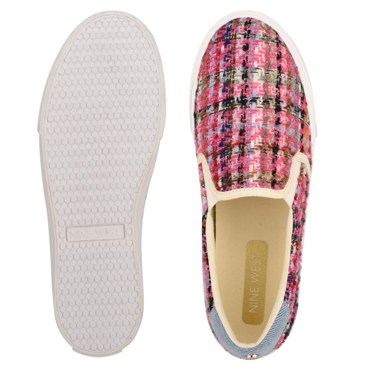 Dámské Slip On Tenisky Nine West Lala Růžové Viacfarebný | 4012AVNWB