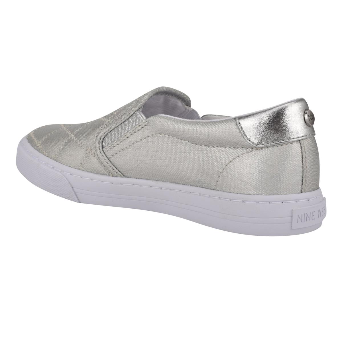 Dámské Slip On Tenisky Nine West Lala Stříbrné | 3501GPYFT