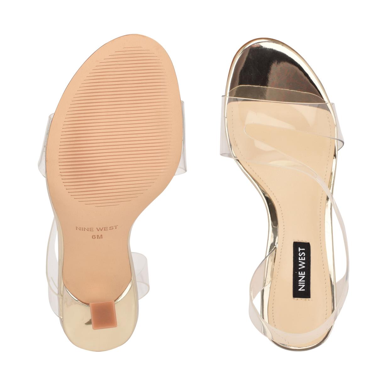 Dámské Společenské Sandály Nine West Irise Skin Color | 3186YZDNT