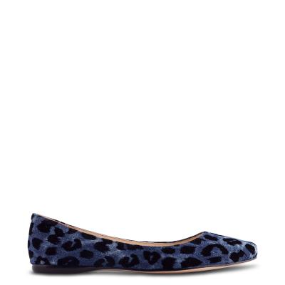 Dámské Baleríny Nine West Speakup Almond Špicí Blankyt Leopard | 2078JTBAO