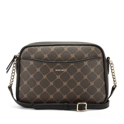 Dámské Crossbody Kabelky Nine West Calla Camera Bag Hnědé Černé | 4765AZYPU