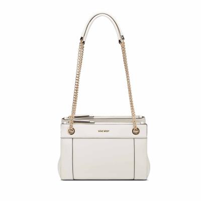 Dámské Crossbody Kabelky Nine West Ellie A List Bílé | 4956JHCUW