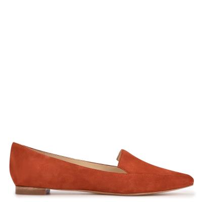 Dámské Flats Nine West Abay Smoking Červené | 1670PTMXJ