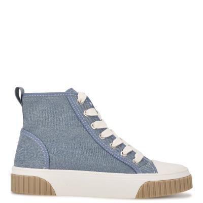 Dámské High Top Sneakers Nine West Dyiane Blankyt | 6395MZLCO