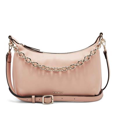 Dámské Kabelky Přes Rameno Nine West Ronnie Top Zip Shoulder Bag Růžové | 8710QNAIU