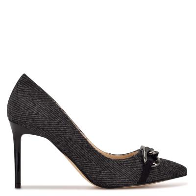 Dámské Lodičky Nine West Ezzie Pointy Špicí Šedé | 1072CEBKN