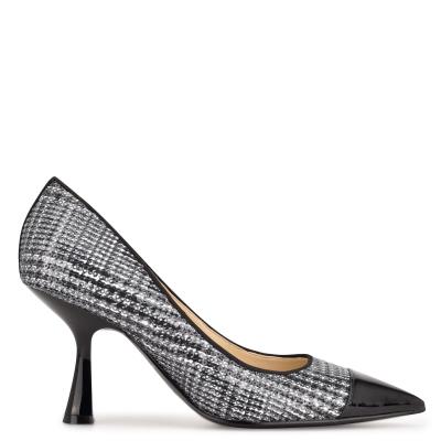 Dámské Lodičky Nine West Hippa Pointy Špicí Černé | 4153AZTYU