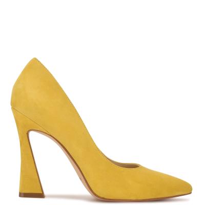 Dámské Lodičky Nine West Trendz Pointy Špicí Žluté | 8547BUXKC